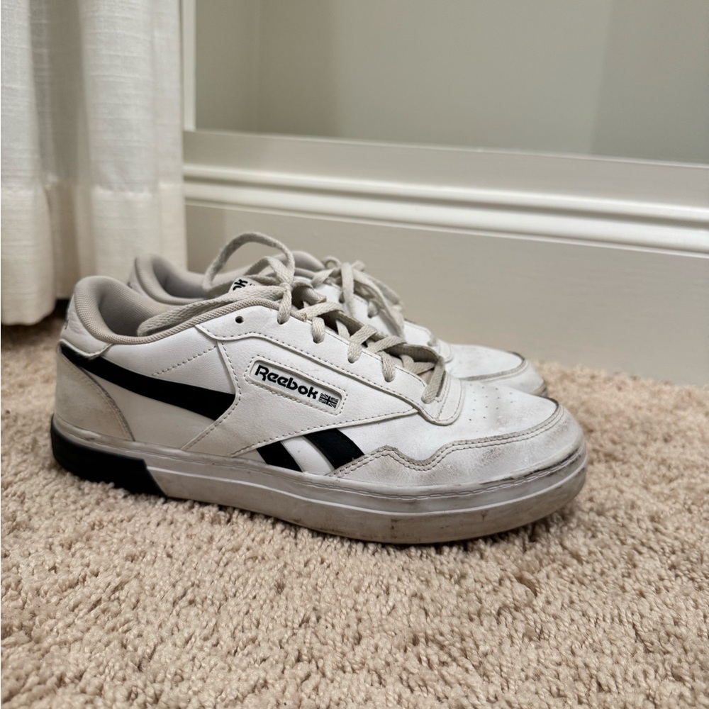 Reebok Classic MEMT White & Black Sneakers